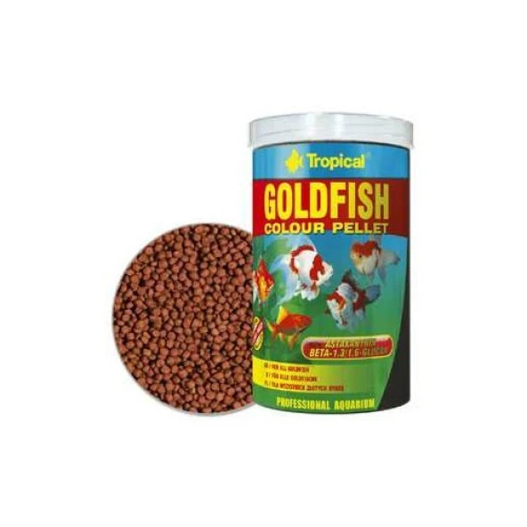 Tropıcal Goldfısh Colour Pellet Sıze 100ml ürün görseli 1