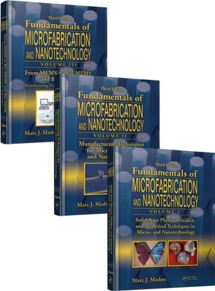 Fundamentals of Microfabrication and Nanotechnology, Three-Volume Set 3rd Edition Marc J. Madou ürün görseli 1