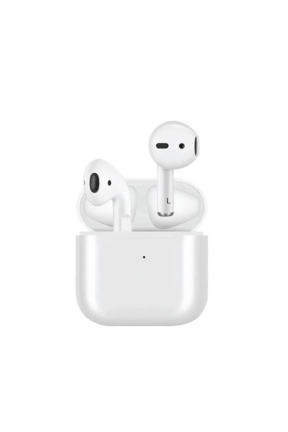 Air-5S Beyaz Ios ve Android Uyumlu Bluetooth Kulaklık Silikon Kılıf Hediyeli Trm-Air5s ürün görseli 1