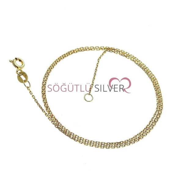 Altın Yaldızlı Kolye Zinciri SGTL6361 ürün görseli 1