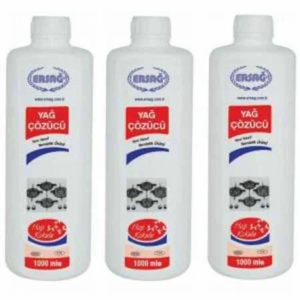 Ersağ Yağ Çözücü 1000 ML. * 3 Adet ürün görseli 1