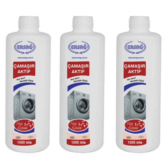 Ersağ Çamaşır Aktif 1000 Ml. * 3 Adet ürün görseli 1