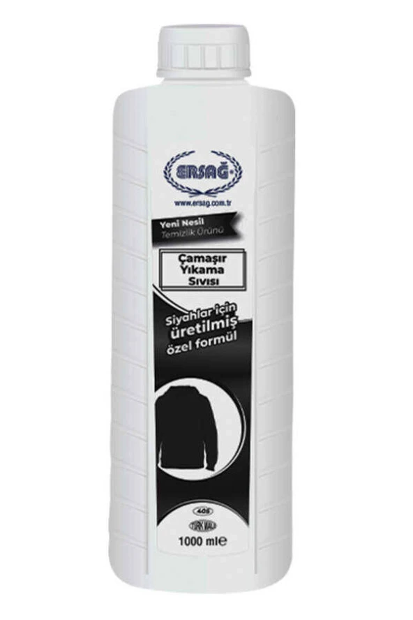 Ersağ Çamaşır Yıkama Sıvısı (Siyahlar İçin) 1000 Ml. ürün görseli 1