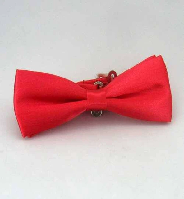Mercan Çocuk Boy Düz Renk Saten Papyon - CP-11 ürün görseli 1