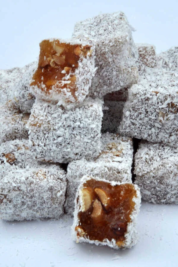 Kardeşler Fıstıklı Hindistan Cevizli Lokum 1 KG ürün görseli 1