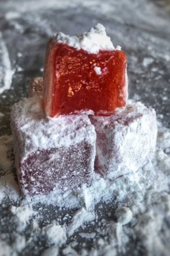 Kardeşler Güllü Lokum 1 KG ürün görseli 1
