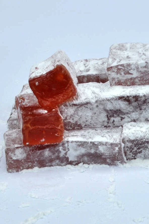Kardeşler Güllü Uzun Lokum 1 KG ürün görseli 1