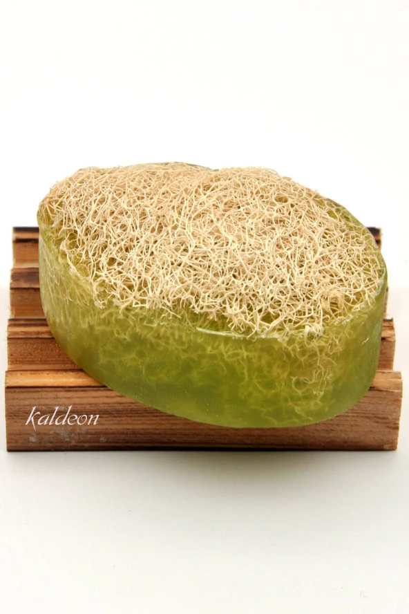Kabak Lifli El Yapımı Doğal Aloevera Sabunu 120 G ürün görseli 1