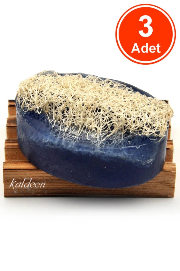 Kabak Lifli El Yapımı Doğal Kolajen Sabunu 120 G x 3 Adet ürün görseli 1