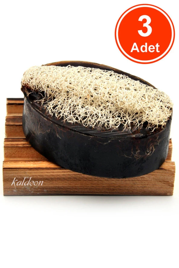 Kabak Lifli El Yapımı Doğal Ardıç Katranı Sabunu 120 G x 3 Adet ürün görseli 1
