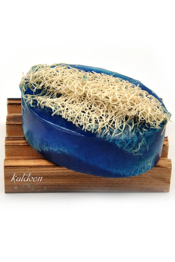 Kabak Lifli El Yapımı Doğal Argan Yağı Sabunu 120 G ürün görseli 1