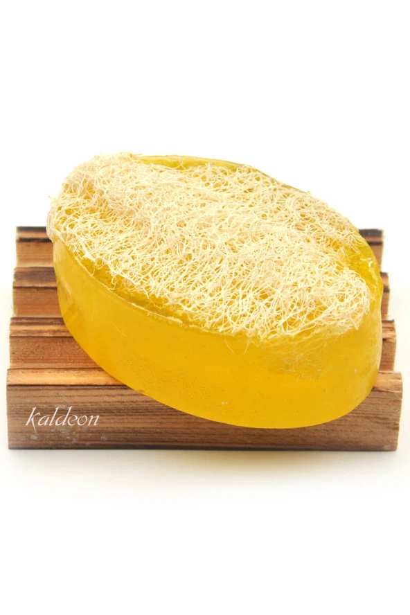 Kabak Lifli El Yapımı Doğal Limon Çiçeği Sabunu 120 G ürün görseli 1