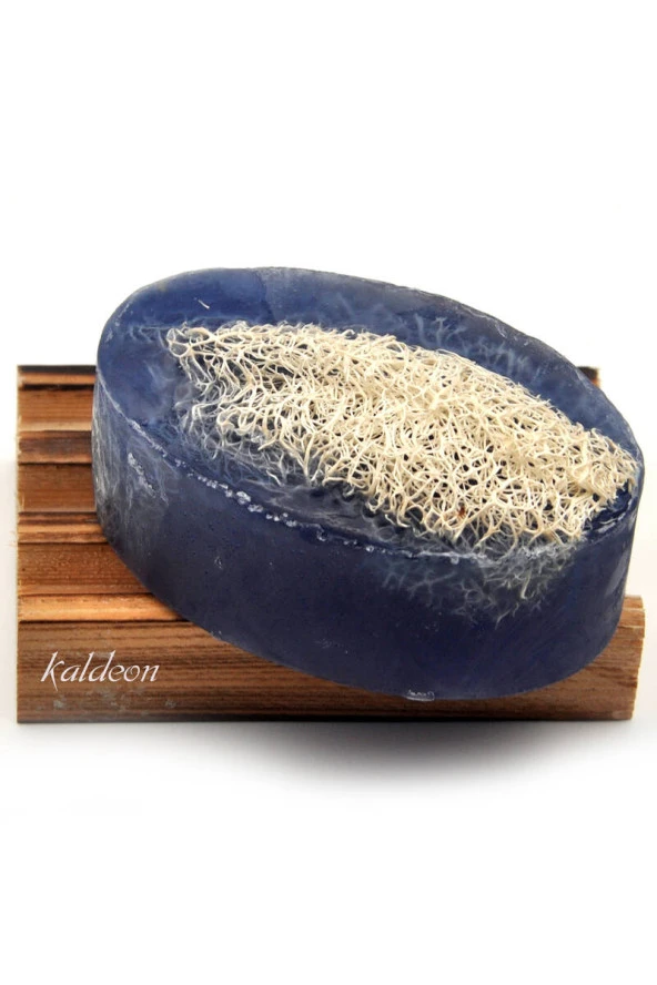 Kabak Lifli El Yapımı Doğal Aktif Karbon Sabunu 120 G ürün görseli 1