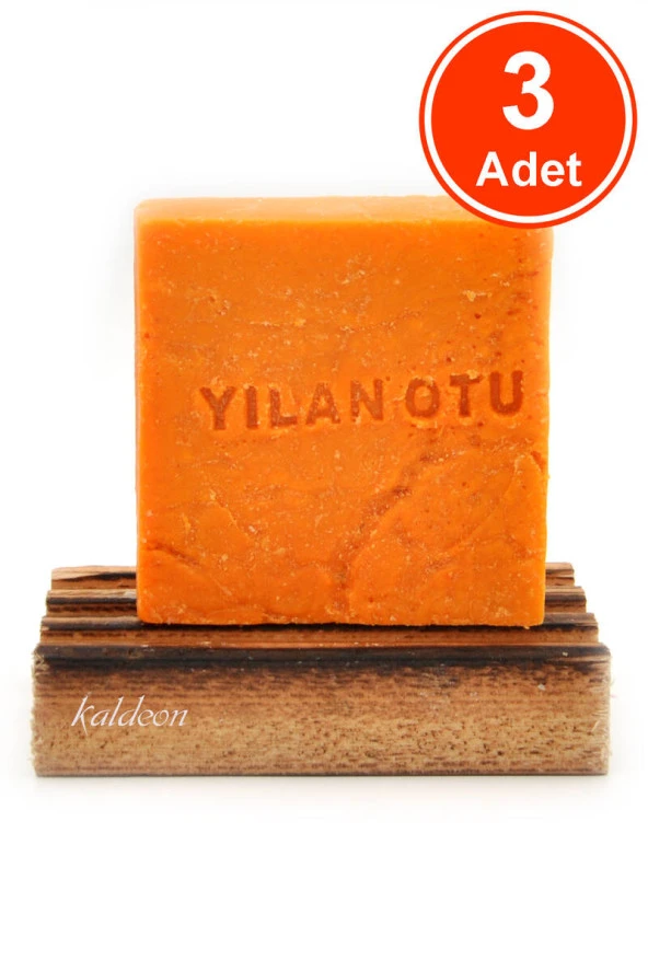 Yılan Otu Yağı Sabunu El Yapımı Doğal 120 G x 3 Adet ürün görseli 1
