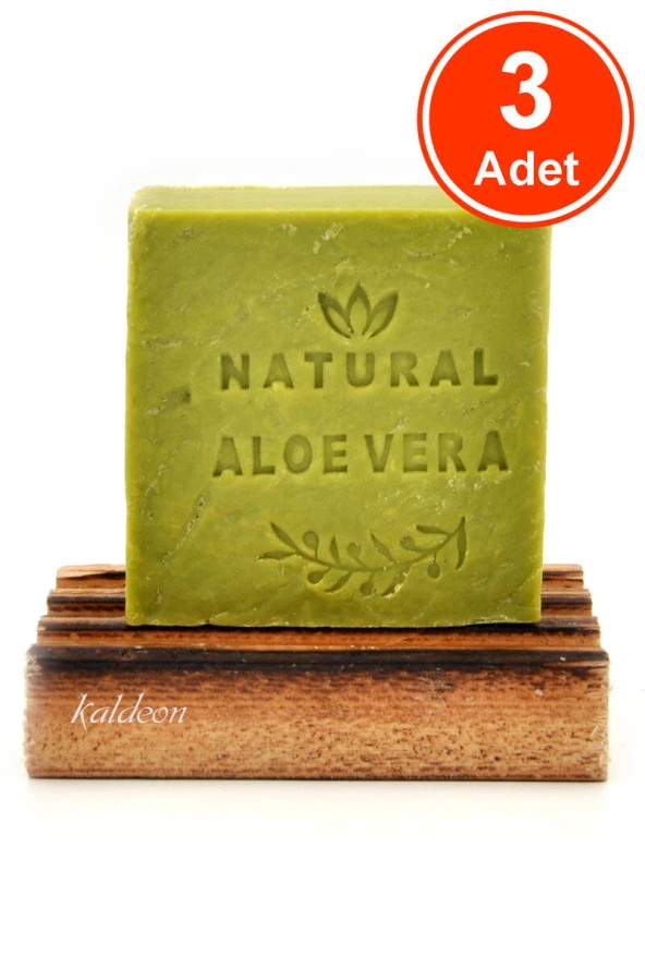 Aloevera Sabunu El Yapımı Doğal 120 G x 3 Adet ürün görseli 1