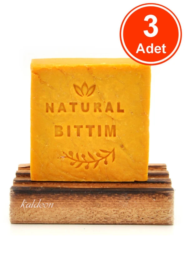 Bıttım Yağı Sabunu El Yapımı Doğal 120 G x 3 Adet ürün görseli 1