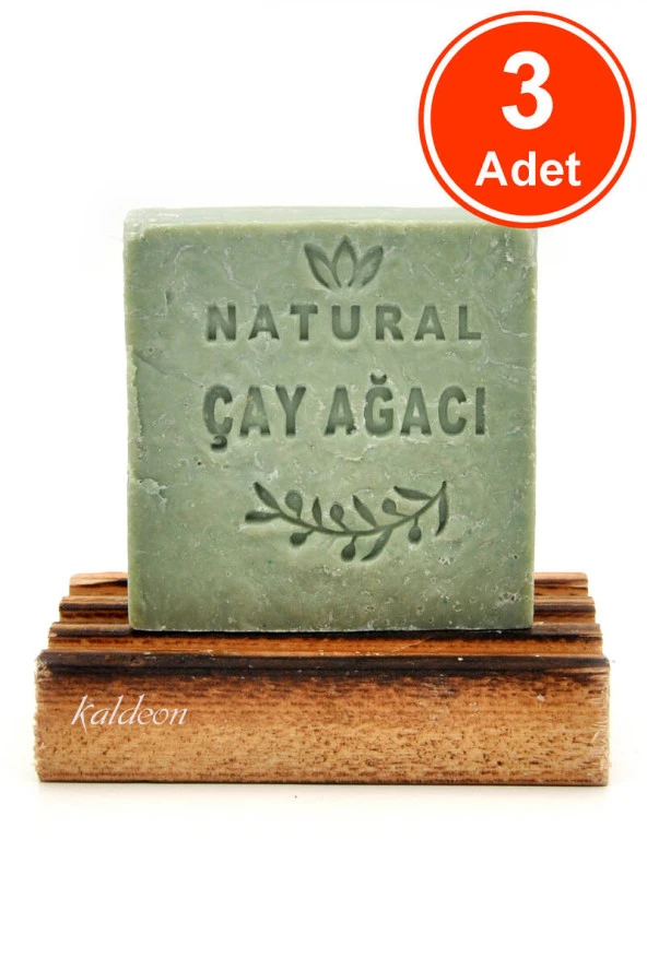 Çay Ağacı Sabunu El Yapımı Doğal 120 G x 3 Adet ürün görseli 1