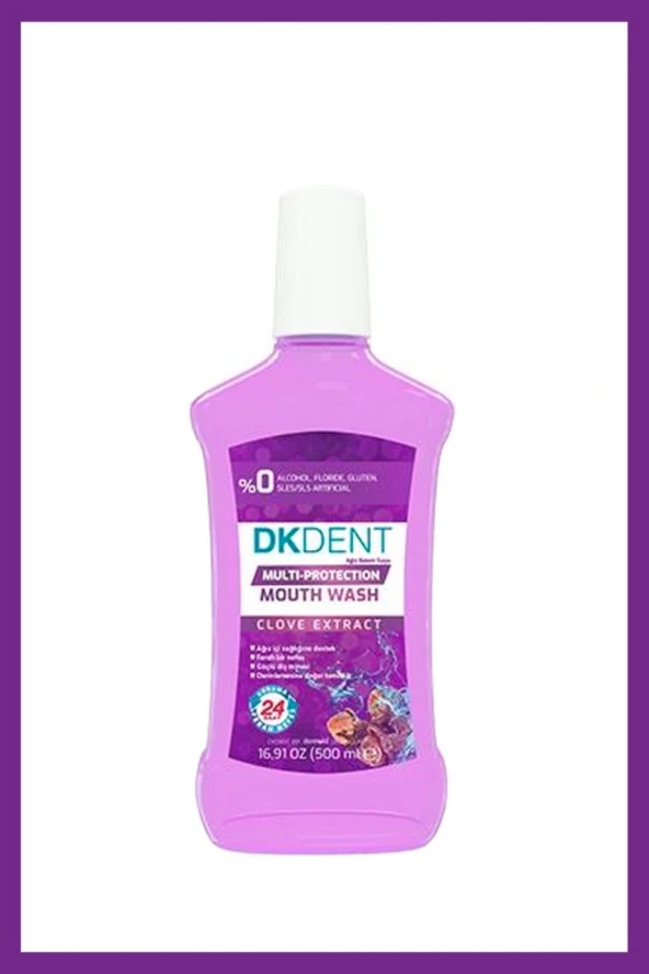 Dermokil Dk Dent Karanfil Özlü Ağız Bakım Suyu 500 ml ürün görseli 1