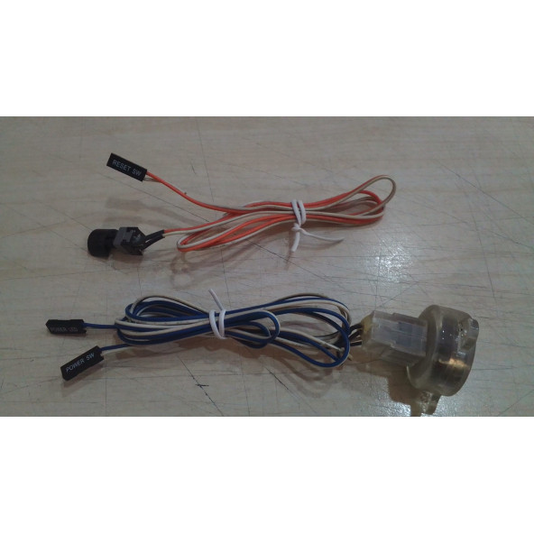 Power Ve Reset Açma Kapama Butonu (KASALARDAN ÇIKMA -SAĞLAM) ürün görseli 1