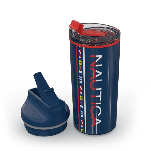 Nautica NTM02 Sport Termos Paslanmaz Çelik 500 ml Navy Harbor ürün görseli 1