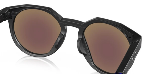 Oakley HSTN Polarize Güneş Gözlüğü 924204 Matte Black Prizm Sapphire Polar ürün görseli 1