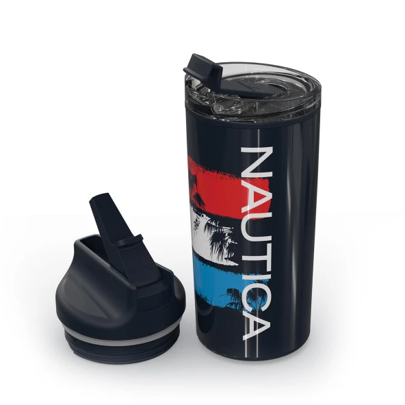 Nautica NTM02 Sport Termos Paslanmaz Çelik 950 ml Navy Sunset ürün görseli 1