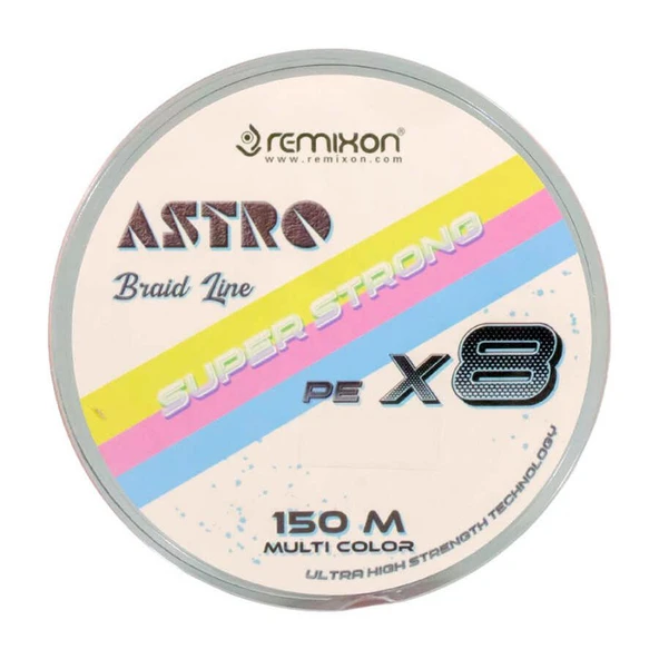 Remixon Astro 8x 150m Multicolor İp Misina - Resim 3