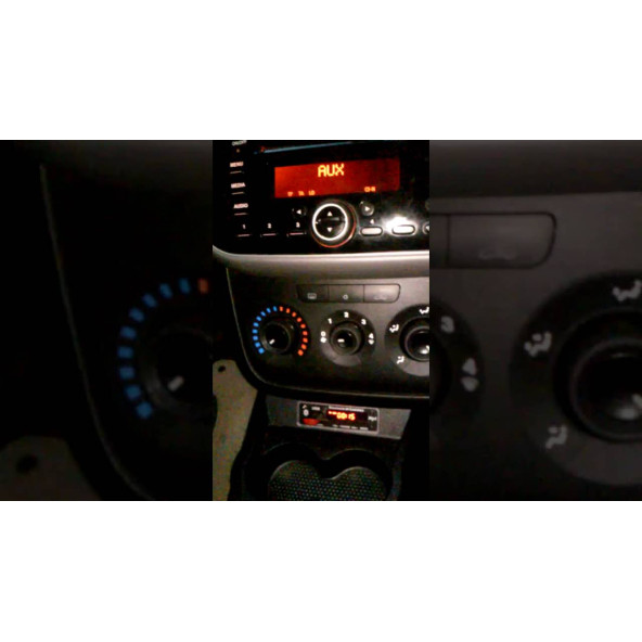 Fiat Linea Mikrofonlu Bluetoothlu Oto Teyp Usbsd Çevirici Aux Kumandalı 12Volt Telefonla Görüş ürün görseli 1