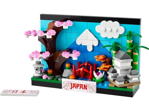 LEGO Creator 40713 Japan Postcard - Resim 3