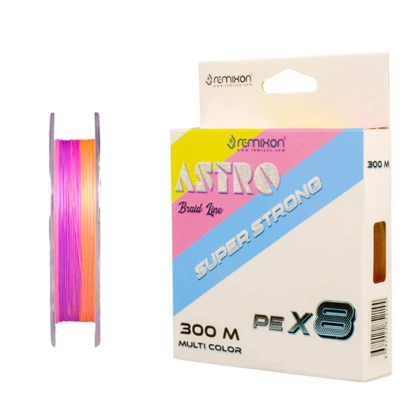 Remixon Astro 8x 300m Multicolor İp Misina ürün görseli 1