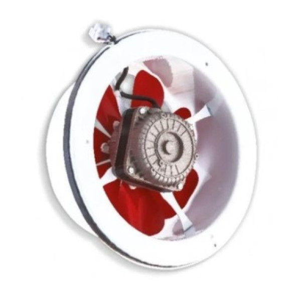 Fansan 29.5 cm TBA 300 60 watt 1000 m3/h 1350 DD 220/230 volt Monofaze Aksiyel Duvar Baca Cam Aspiratörü Fanı ürün görseli 1