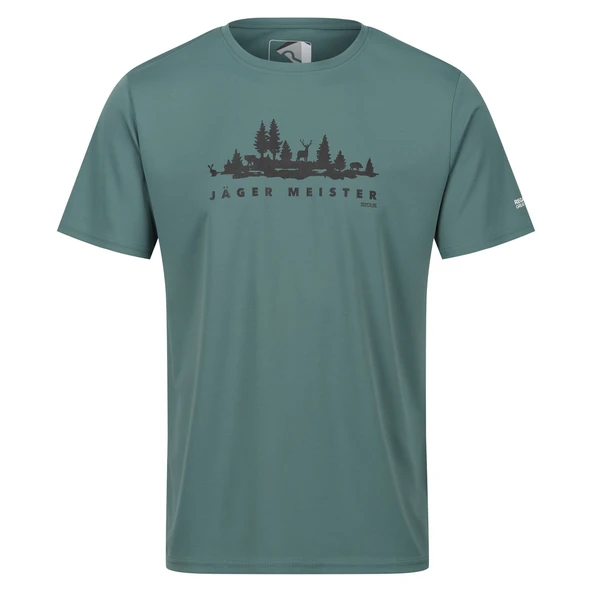 Regatta Fingal Slogan II Erkek T-Shirt-HAKİ ürün görseli 1