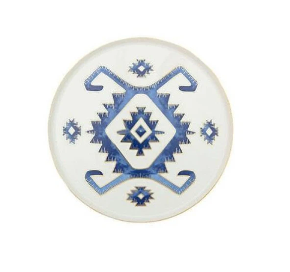 Porland Arabesque Serisi 18cm Düz Tabak Desen5 ürün görseli 1