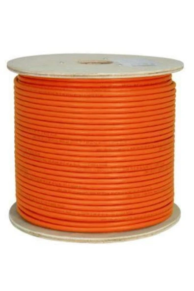 ARMAGAN UTP 23AWG LSZH 250MHZ 500 MT %100 BAKIR CAT6 TSE TURUNCU KABLO ürün görseli 1