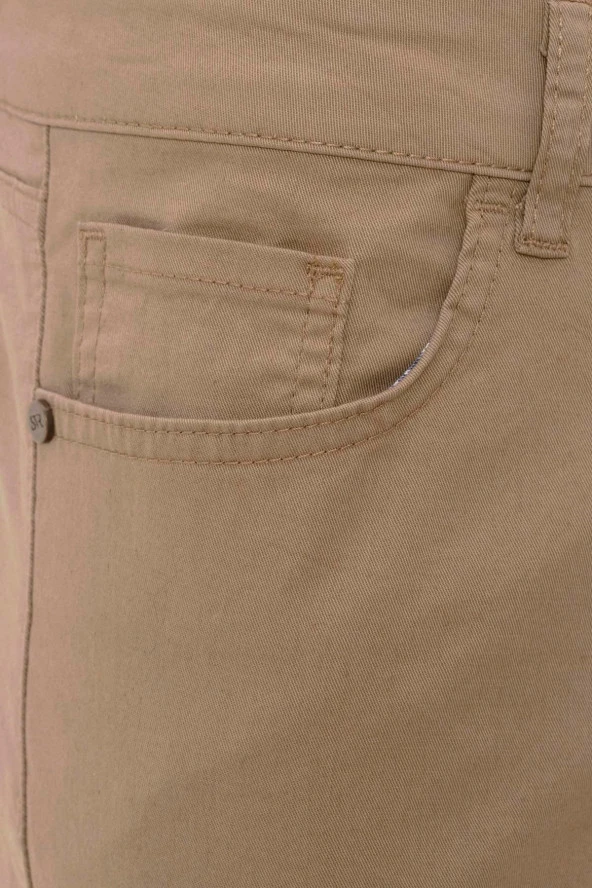 Slim 5 Cep Kalıp Düz Pantolon - Resim 6