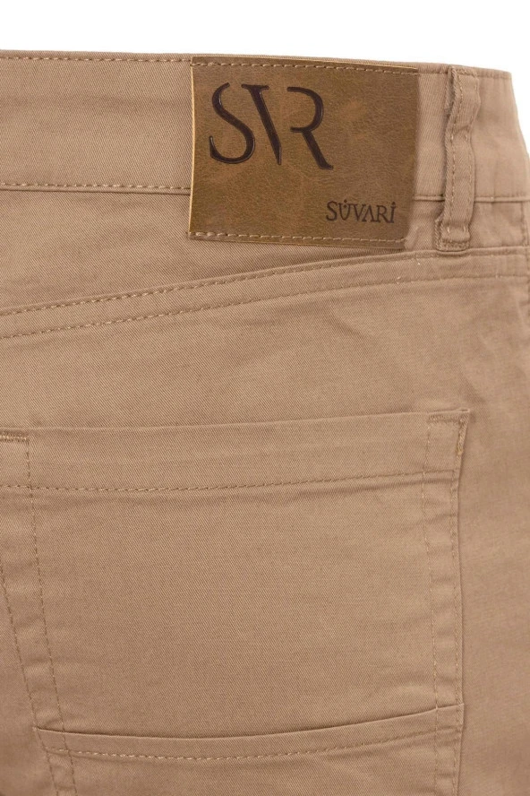 Slim 5 Cep Kalıp Düz Pantolon - Resim 7