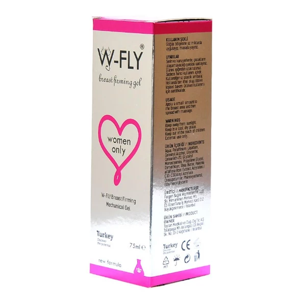 W-Fly Breast Firming Gel Göğüs Bakım Jeli Women Only Jel 75 ML ürün görseli 1