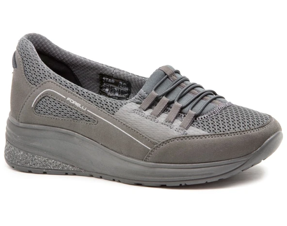 Forelli Star 30114 Gri Bayan Ayakkabı Comfort ürün görseli 1