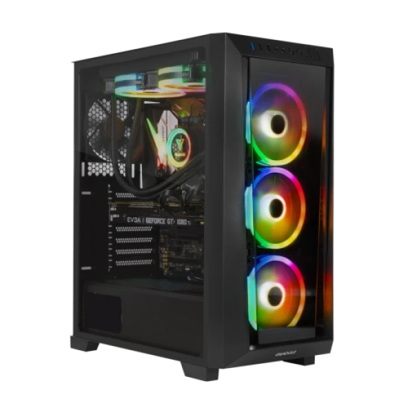 GAMDIAS TALOS M1 Elite, FSP 1600W Power Supply, Tempered Glass, ARGB, ATX, Professional GAMING KASA ürün görseli 1