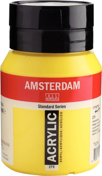 Amsterdam Standart 500ml Akrilik Boya Primary Yellow / 275 ürün görseli 1