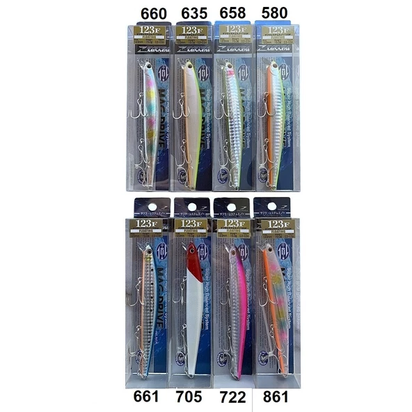 Zipbaits System Minnow 123F Mag Drive 15gr 30-50cm Dalar Maket Yem ürün görseli 1