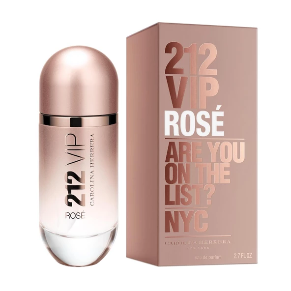 Carolina Herrera 212 VIP Rose EDP 80 ml Kadın Parfüm ürün görseli 1