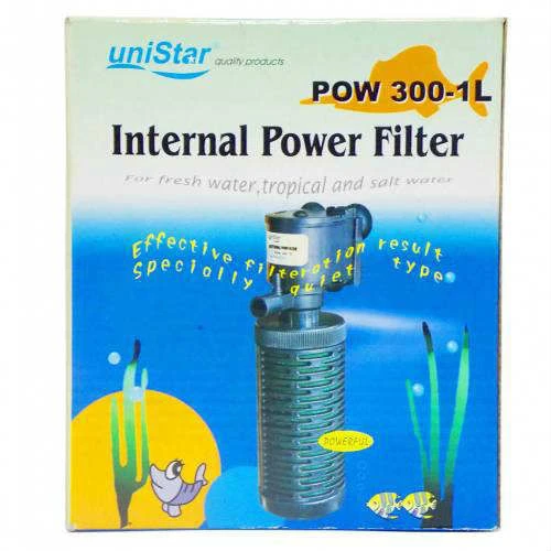 UniStar Pow 300-1L Akvaryum İç Filtre 500 L/H ürün görseli 1