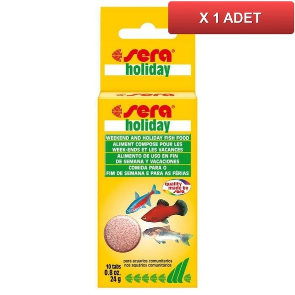 Sera Holiday 1 Tablet  (Tatil Yemi) AÇIK ürün görseli 1