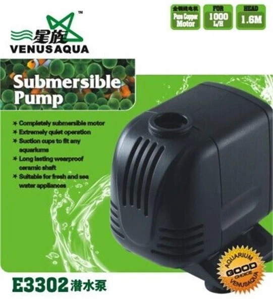 Venusaqua E3302 Kafa Motoru 1000 lt ürün görseli 1