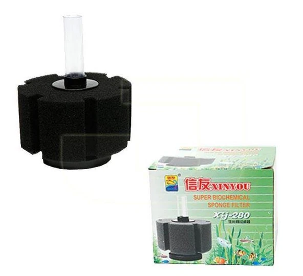 XY-280 Biyolojik Süngerli Üretim Akvaryum Filtresi ürün görseli 1
