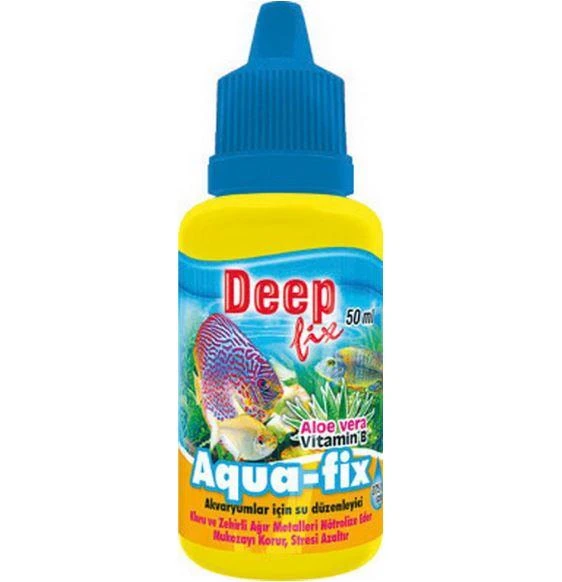 Deep Fix Aqua-Fix Akvaryumlar İçin Su Düzenleyicisi 50 Ml ürün görseli 1