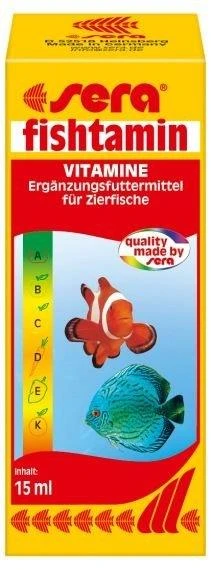 Sera Fishtamin 15 ml Balık Vitamini ürün görseli 1