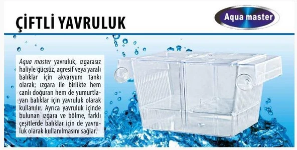 Aqua Master Aquawe Balık Yavruluğu Çiftli ürün görseli 1