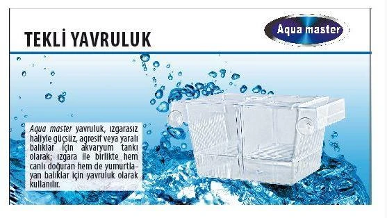 Aqua Master Tekli Balık Yavruluğu ürün görseli 1